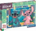 Puzzle Super: Stitch (104 dílků)