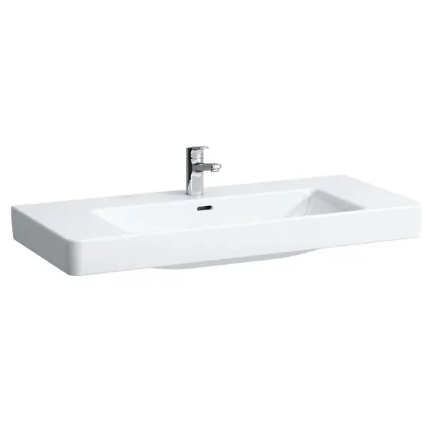 Laufen Pro S - Umývadlo, 105x46 cm, 3 otvory na batériu, biela H8139660001081