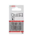Bosch Příslušenství - Sada bitů HEX5, délka 25 mm, 3 ks 2607001726