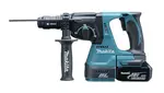 Makita Náradie - 18V AKU kombinované kladivo, 2x aku Li-ion LXT 5,0 Ah, nabíjačka DHR243RTJ