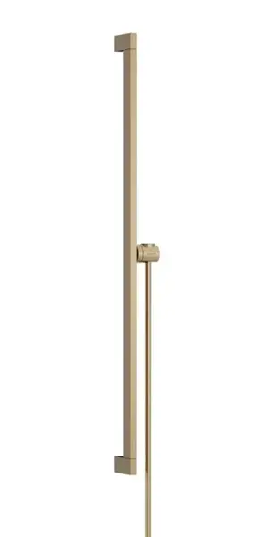 Hansgrohe Unica - Sprchová tyč 95 cm, so sprchovou hadicou, kefovaný bronz 24403140