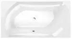 Polysan Vany - Obdélníková vana SALSA, 190x100x47 cm, bílá 44119