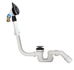 Villeroy & Boch Subway 3.0 - Vanová odtoková a přepadová souprava s napouštěním, Stone White UPCON0136-RW