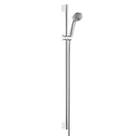 Hansgrohe Crometta 85 - Set sprchovej hlavice, 3 prúdy, tyče 0,90 m a hadice, chróm 27766000