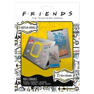 Samolepky Přátelé, sada 25 ks