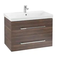 Villeroy & Boch Avento - Umývadlová skrinka, 78x51x45 cm, 2 zásuvky, Arizona Oak A89100VH