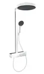 Hansgrohe Rainfinity - Sprchový set s termostatom, priemer 36 cm, 3 prúdy, matná biela 26853700