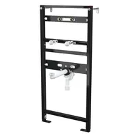 Alcadrain Předstěnové instalace - Předstěnová instalace pro umyvadlo a nástěnné armatury, s vestavěným sifonem, stavební výška 1,12 m A104AVS/1120