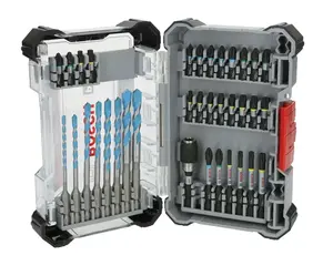 Bosch Príslušenstvo - 35-dielna súprava bitov a vrtákov 2608521U82