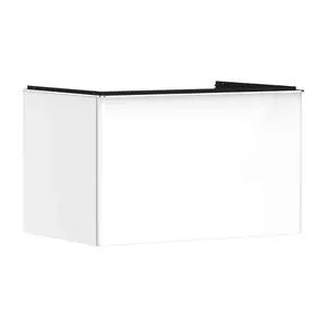 Hansgrohe Xelu Q - Umývadlová skrinka, 50x78x55 cm, 1 zásuvka, lesklá biela/chróm 54054000