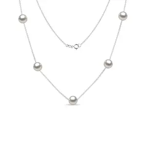 Perlový náhrdelník ze zlata KLENOTA