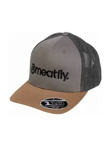 Meatfly kšiltovka MF Logo Trucker Earth / Black | Černá | Velikost One Size