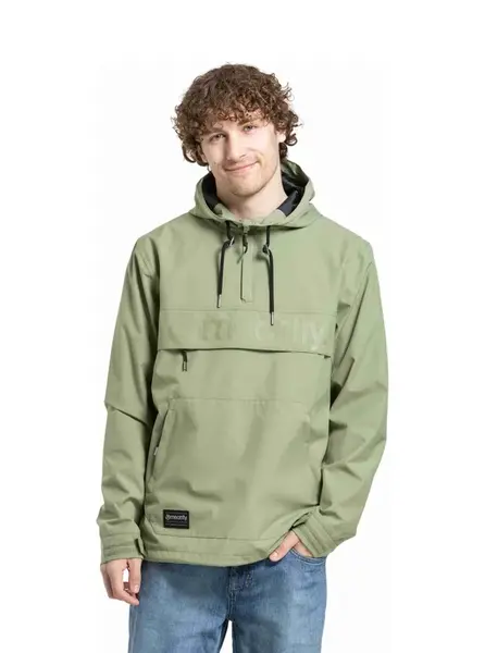 Meatfly pánská street bunda Garen Olive | Zelená | Velikost XXL