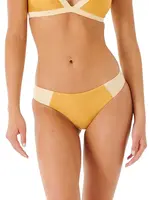 Rip curl dámský spodní díl plavek Mirage Gold | Zlatá | Velikost S