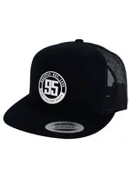 Meatfly kšiltovka Thunderbolt Trucker 95 Black | Černá | Velikost One Size