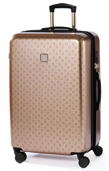 Cestovní kufr bertoo torino - zlatý xxl