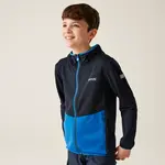 Dětská fleecová mikina regatta prenton iii modrá 134-140