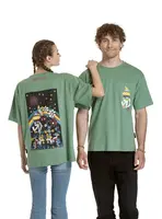 Meatfly unisex tričko Dwarf Hydge Green Dwarf | Zelená | Velikost S/M | 100% bavlna