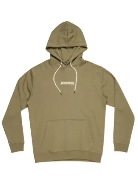 Dc shoes pánská mikina Baseline Ph Deep Lichen Green | Zelená | Velikost XL