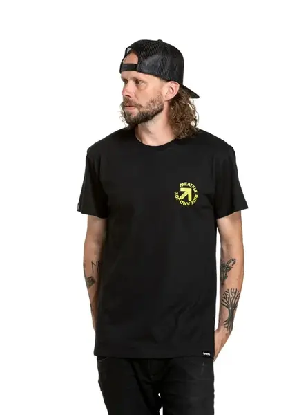 Pánské tričko meatfly arrow černá 3xl
