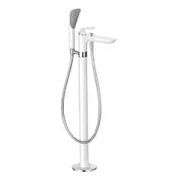 Kludi Balance - Vanová baterie na podlahu, bílá/chrom 525909175