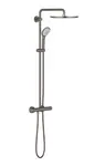 Grohe Euphoria - Sprchový set 310 s termostatem, 3 proudy, kartáčovaný tmavý grafit 26075AL0
