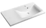 Sapho Lucia - Umyvadlo 90x48 cm, s přepadem, otvor pro baterii, bílá 50094