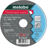 Metabo Příslušenství - Řezný kotouč na nerezovou ocel 125x22,23 mm 616220000