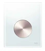 Tece TECEloop - Ovládání splachování pisoáru, úprava proti otiskům prstů, bílé sklo/kartáčovaný nerez 9242661