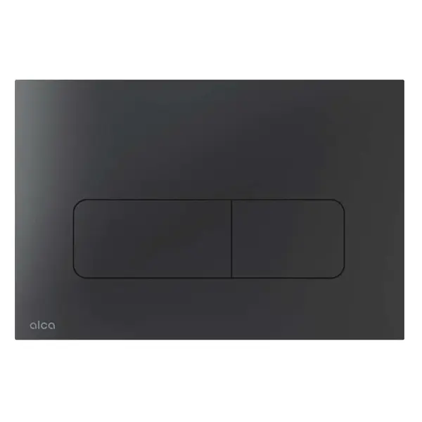 Alcadrain Flat - Ovládání splachování, matná černá MOON-BLACK