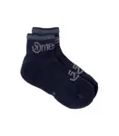 Meatfly ponožky Logo Middle Socks – CO C – Black | Černá | Velikost S