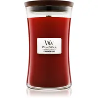 Woodwick Cinnamon Chai vonná sviečka s dreveným knotom 609.5 g
