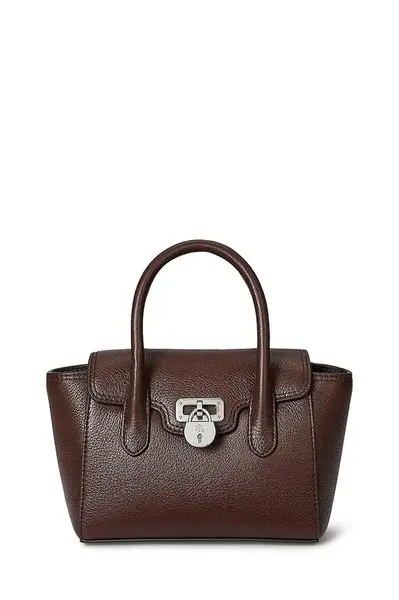 Kožená kabelka Lauren Ralph Lauren