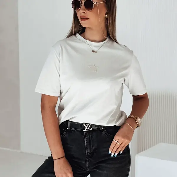 T-shirt damski STARZ pistacjowy Dstreet