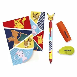 Školní set s blokem Pokémon