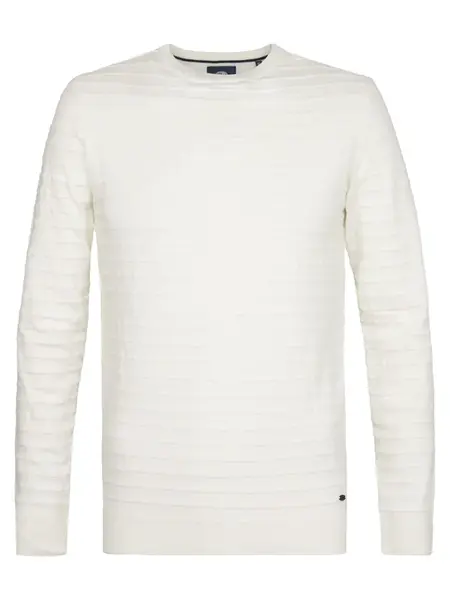 Petrol Industries Sveter 'Thornewood'  biela