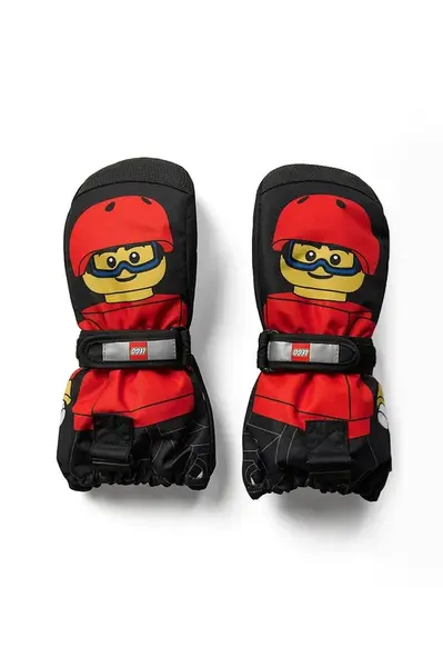 Detské lyžiarske rukavice Lego LWAGAN 812