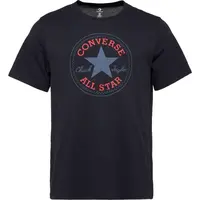 Converse STANDARD FIT CENTER FRONT CHUCK PATCH CORE TEE Unisex tričko, čierna, veľkosť