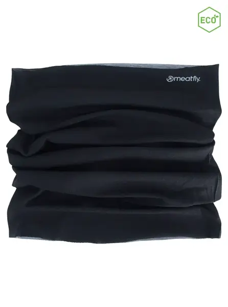 Meatfly šátek Cody Black | Černá | Velikost One Size