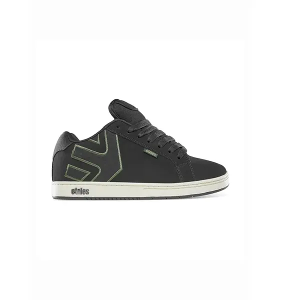Etnies pánské boty Fader Black / Green | Černá | Velikost 9 US