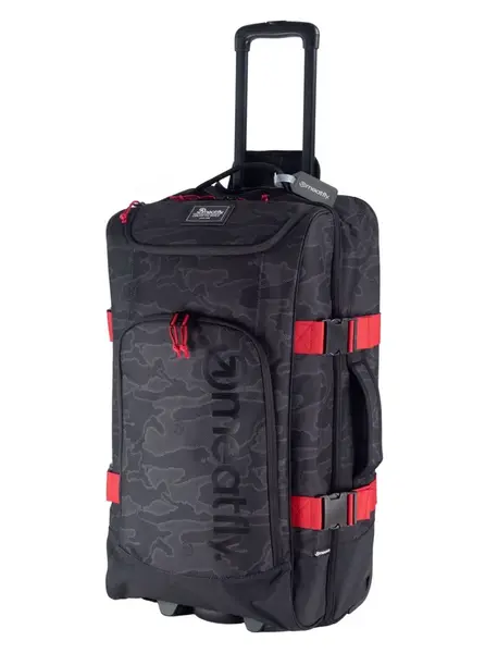 Meatfly kufr Contin Morph Black | Černá | Objem 100 L