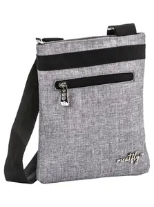 Meatfly dámská kabelka Dixie Grey Heather | Šedá | Objem 0,4 L