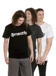 Meatfly balení pánských triček MF Logo Multipack Black/Charcoal Heather/White | Černá | Velikost L