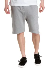 Meatfly pánské teplákové kraťasy Cushy Heather Grey | Šedá | Velikost XL