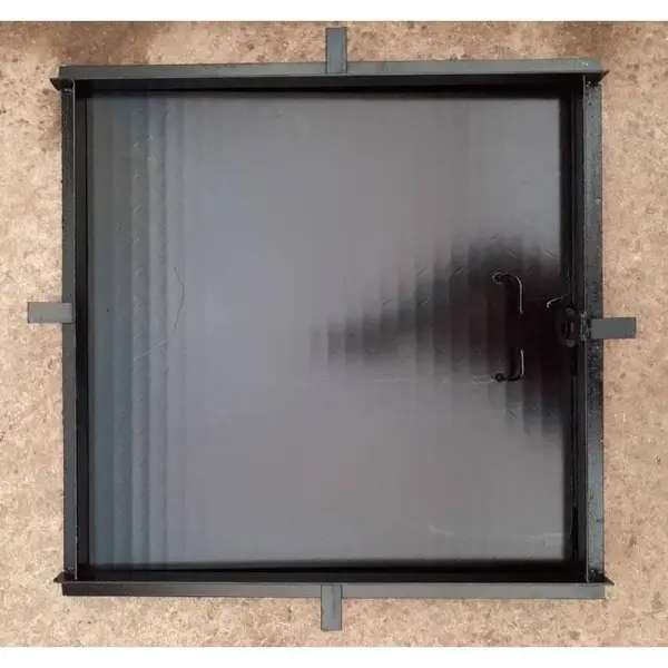 Poklop na šachty, 50 x 50 cm, černá