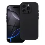 Silikonový obal s MagSafe, iPhone 16, černý