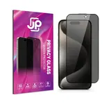 JP Privacy Tvrzené sklo, iPhone 15 Pro Max, černé
