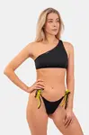 Nebbia Bandeau Bikini plavky na jedno rameno 448, S, černá