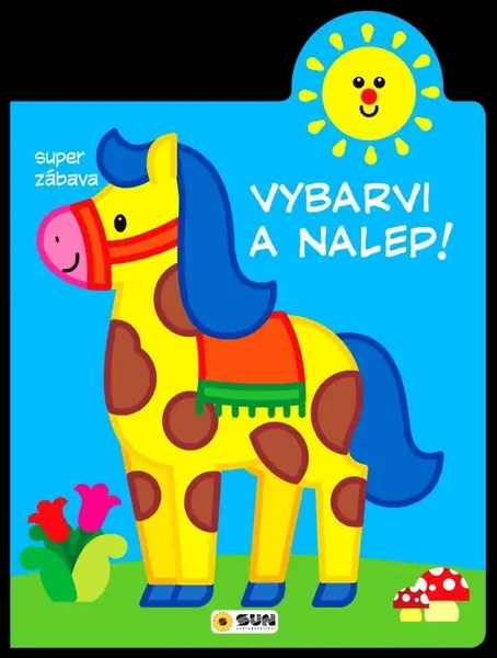 Vybarvi a nalep - Koník - 2-3 roky (Defekt)