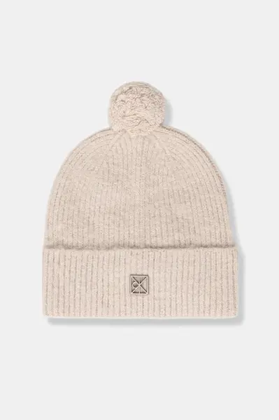 Čiapka s prímesou vlny Calvin Klein